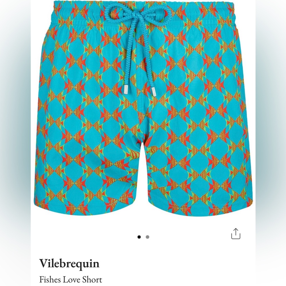 Vilebrequin Fishes Love Short - SMALL - NEW NEVER USED